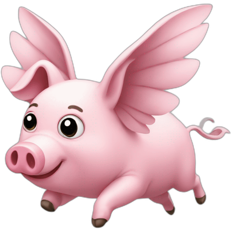 flying pig emoji