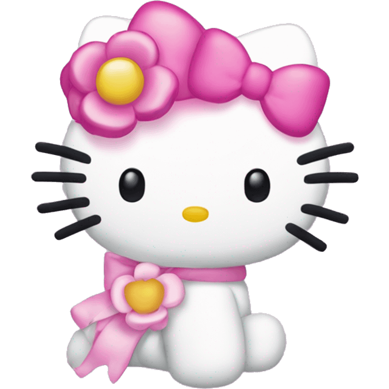 Hello Kitty with ྀིྀི emoji