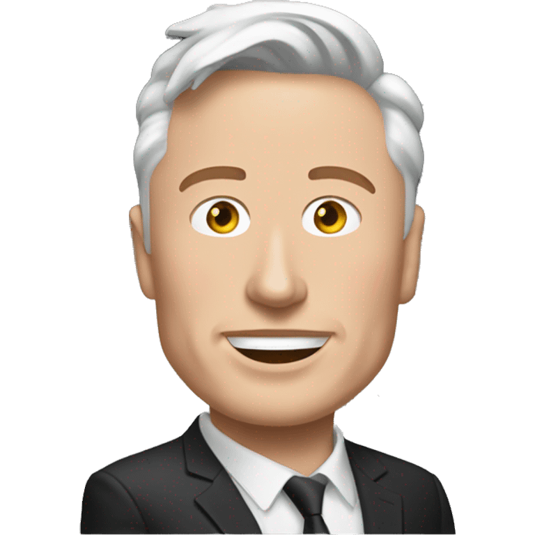 Elon musk with the rizzler emoji