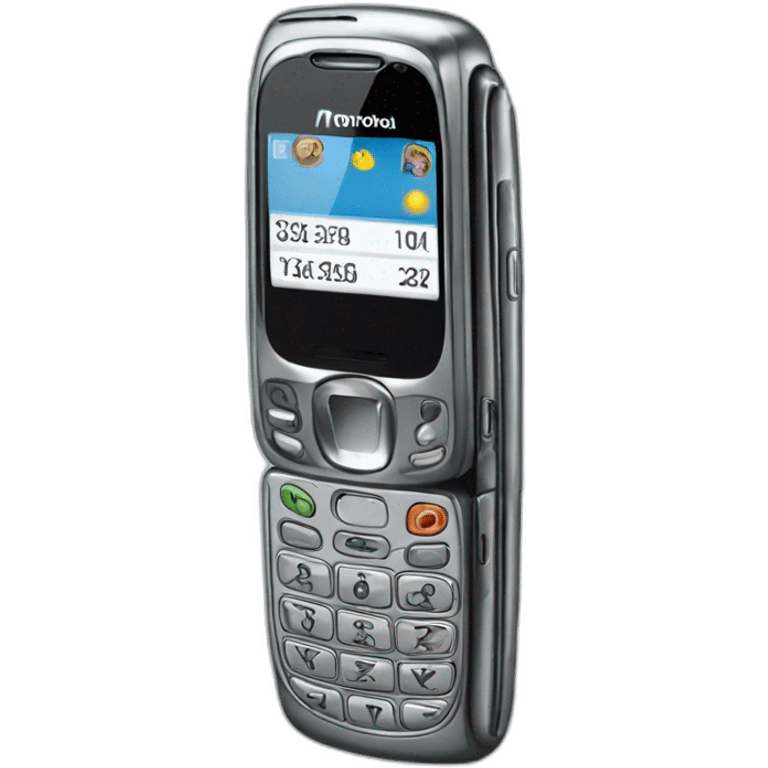 Y2k motorola flip-phone emoji