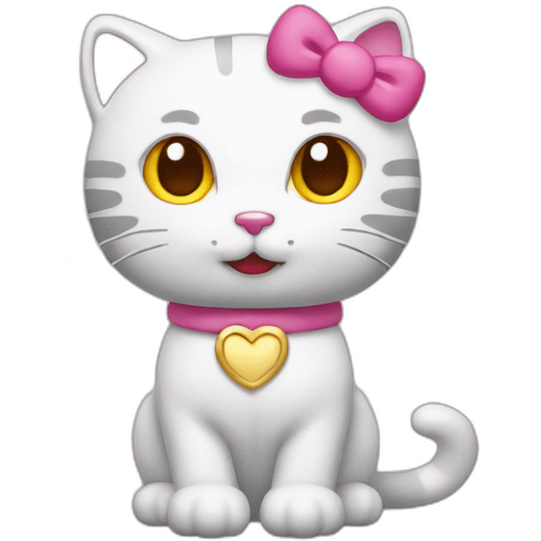 hello kitty cat emoji