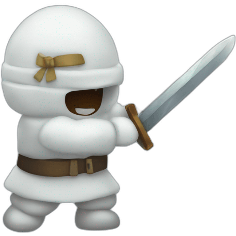 igloo sword fight emoji