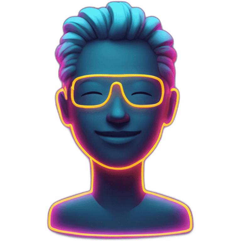 neon lights emoji