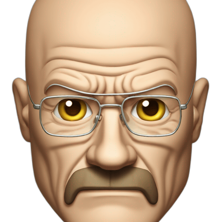 Walter white angry emoji