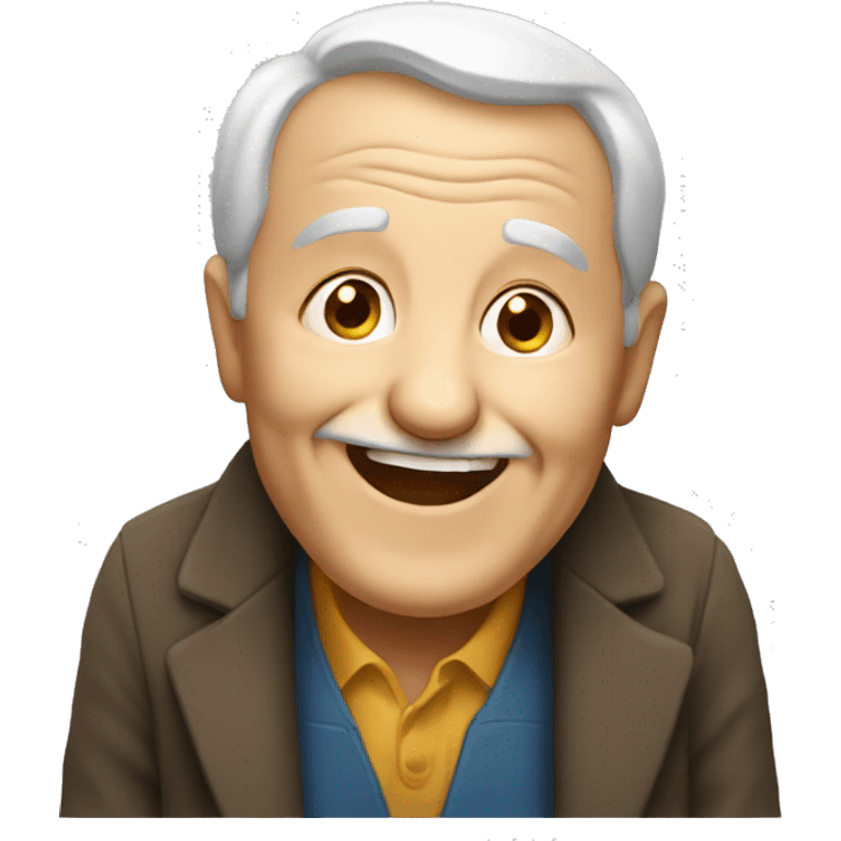 happy old man emoji