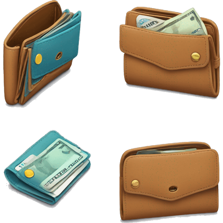 wallet work out emoji