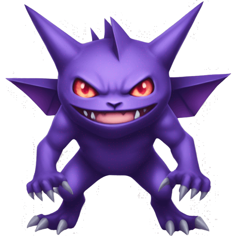  Gengar-Sableye-Genesect Full body emoji