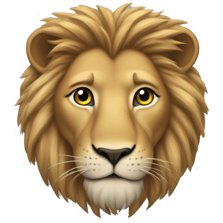 lion with lon mus emoji