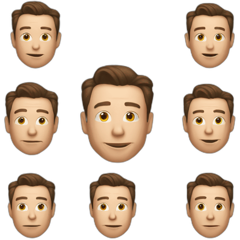 Un emoji Goofy de Elon Musk emoji