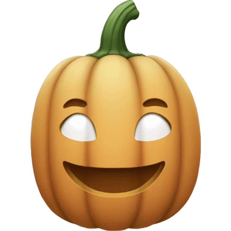 Beige pumpkin  emoji