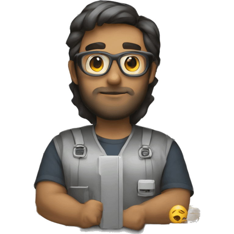 devops guy with servers and GPUs emoji