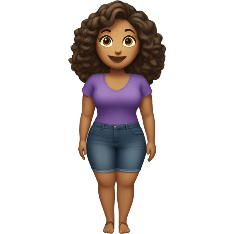 curvy-woman emoji