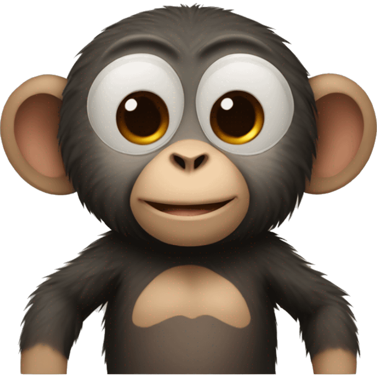 Monkey and mole emoji