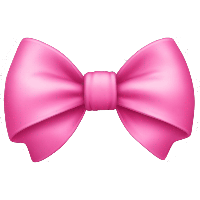 A cute pink bow emoji