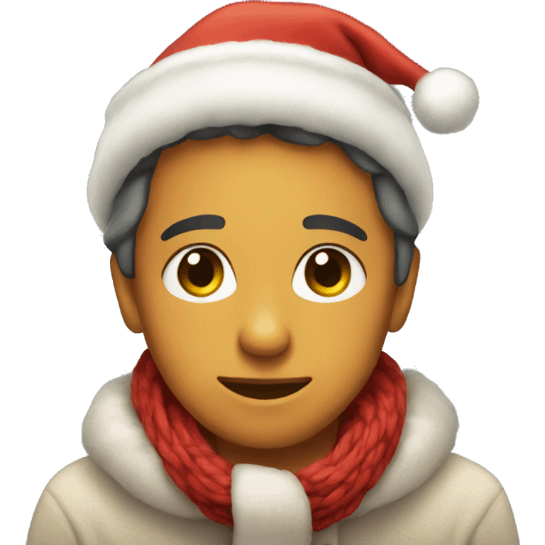 Cute cozy Christmas  emoji