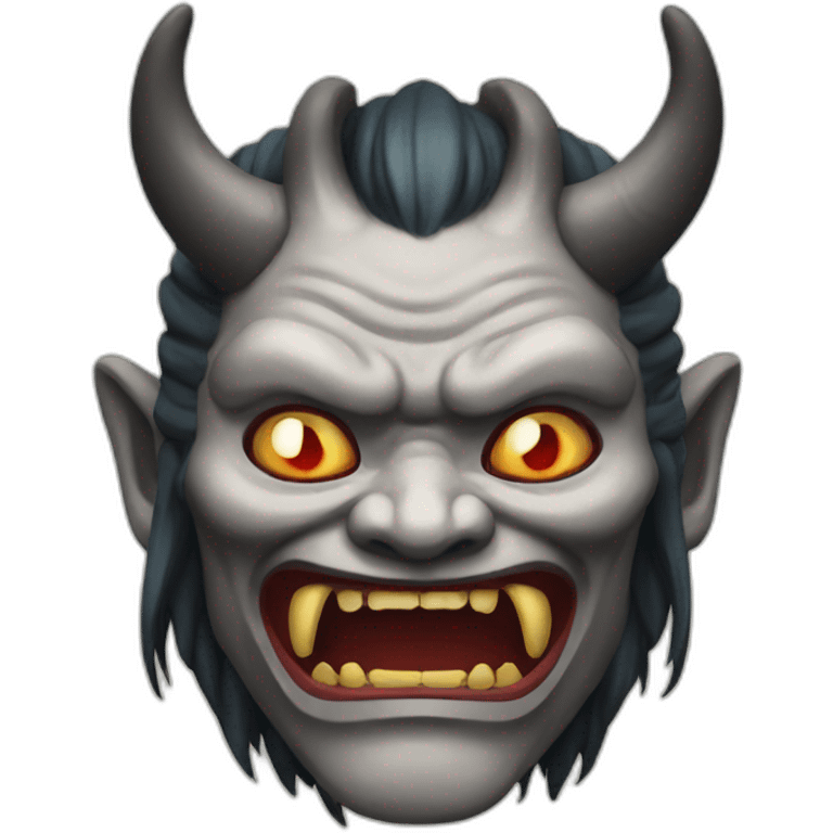 Japanese demon emoji