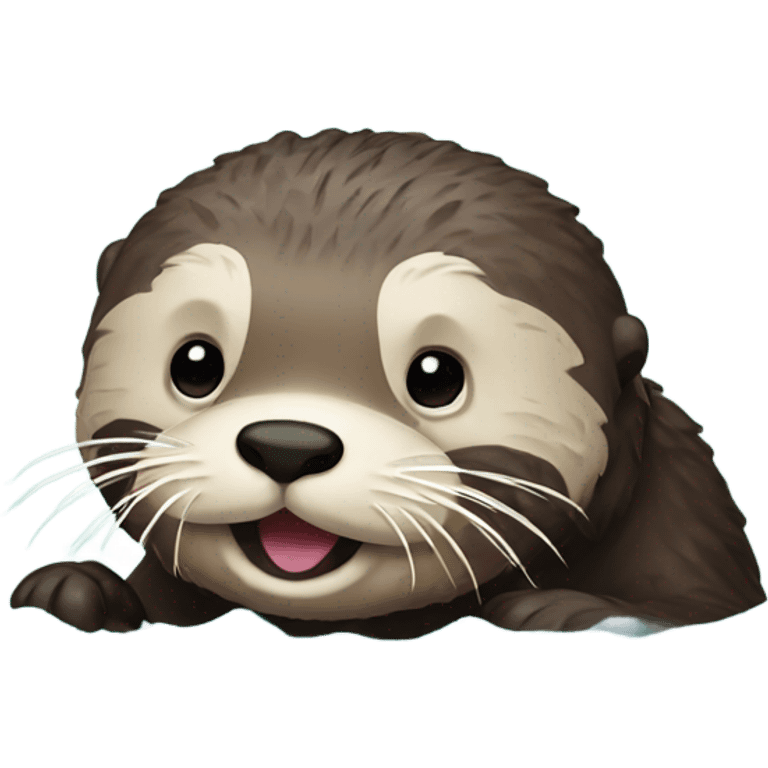 Sea otter emoji