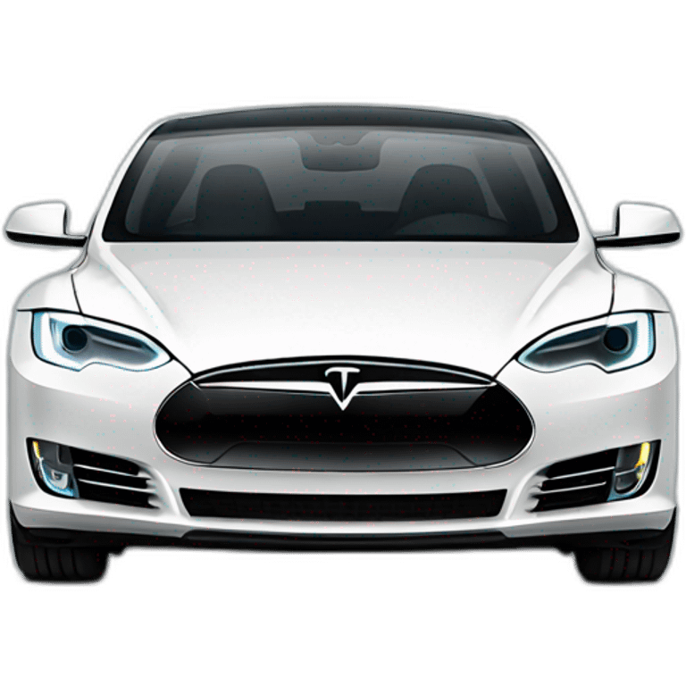 Tesla model s emoji