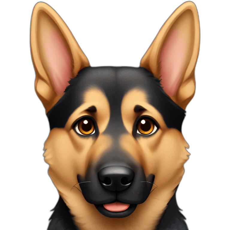 German shepherd emoji