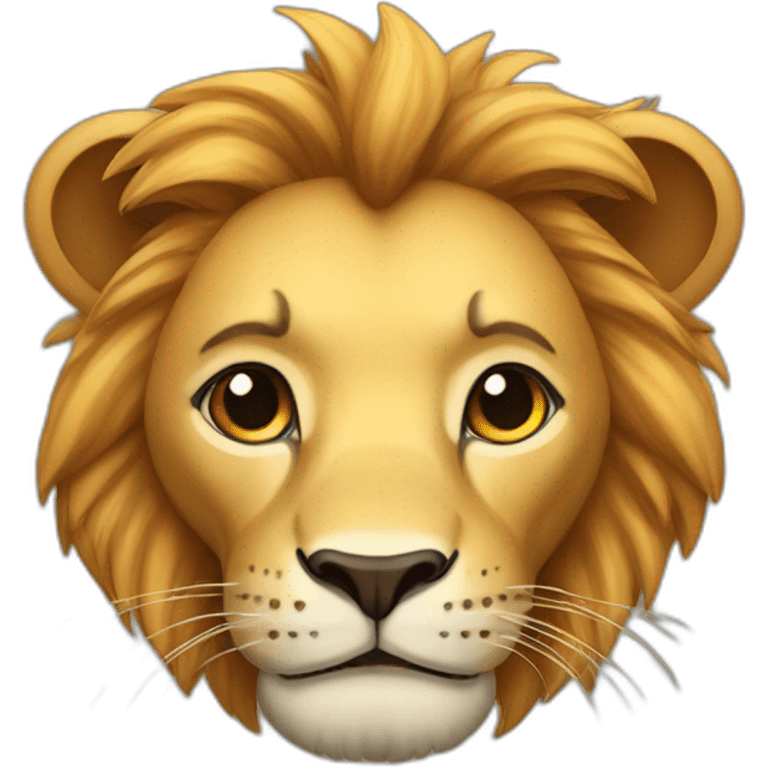 hello lion emoji