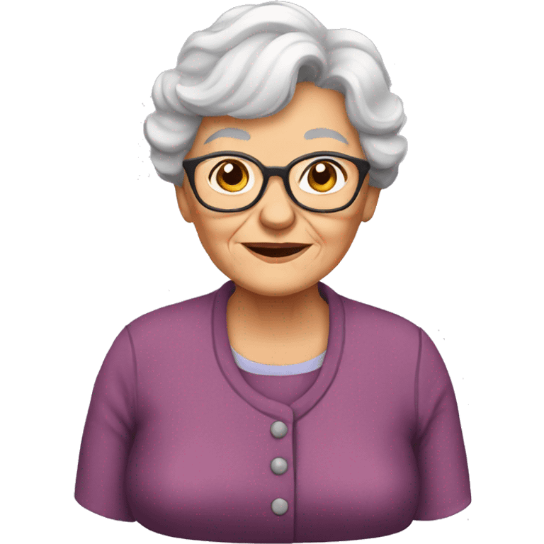 Granny emoji