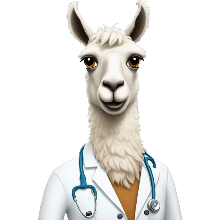 Doctor Llama emoji