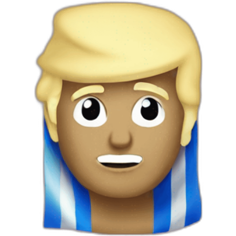 trans flag donald trump emoji