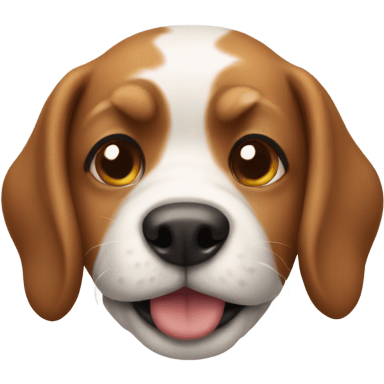 A dog  emoji