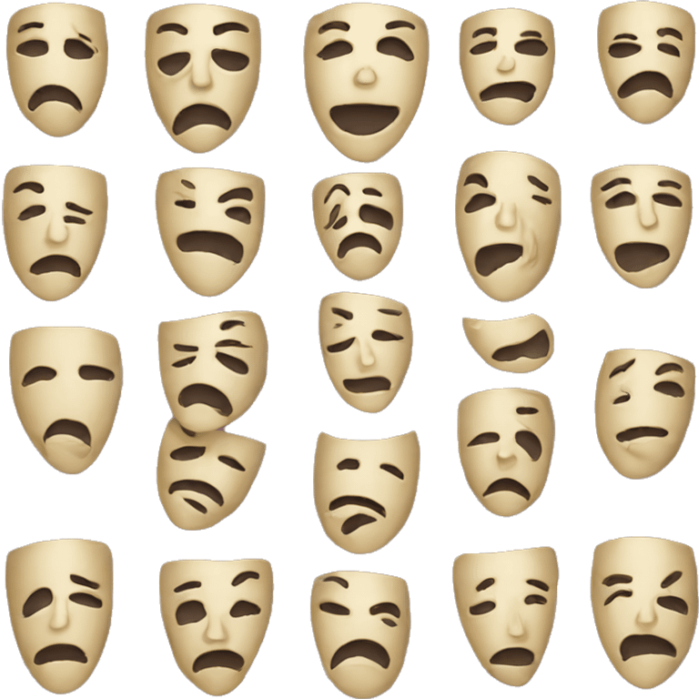 drama masks emoji