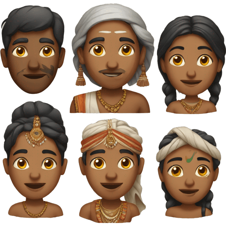 Indian people  emoji