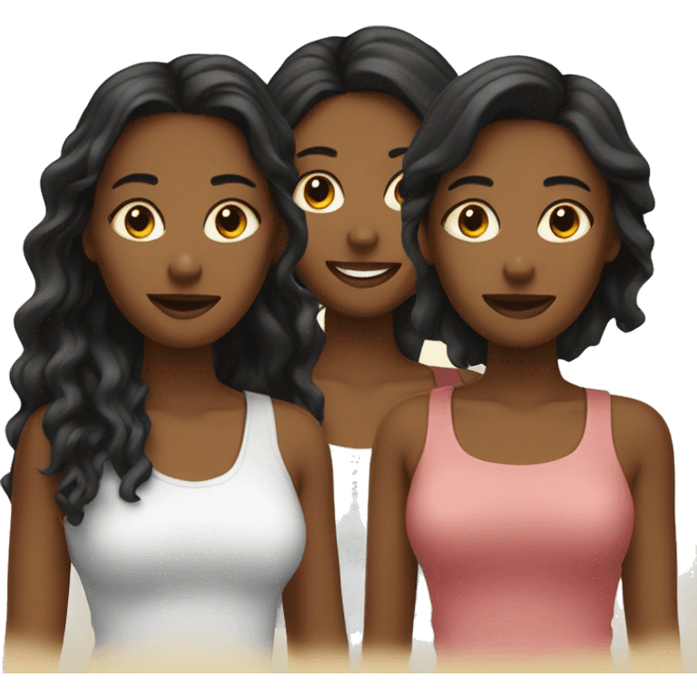 Groupe de copines  emoji