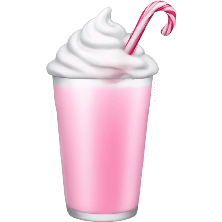 Pastell pink asthetic clean Christmas drink emoji