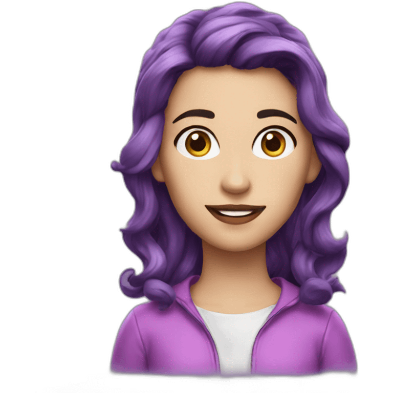 Violetta fool emoji