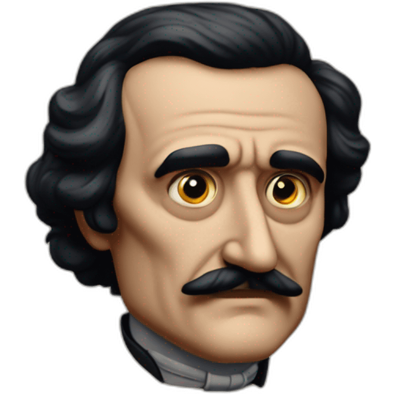 edgar allan poe mewing emoji