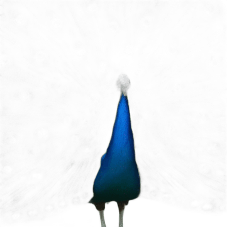 peacock front] emoji