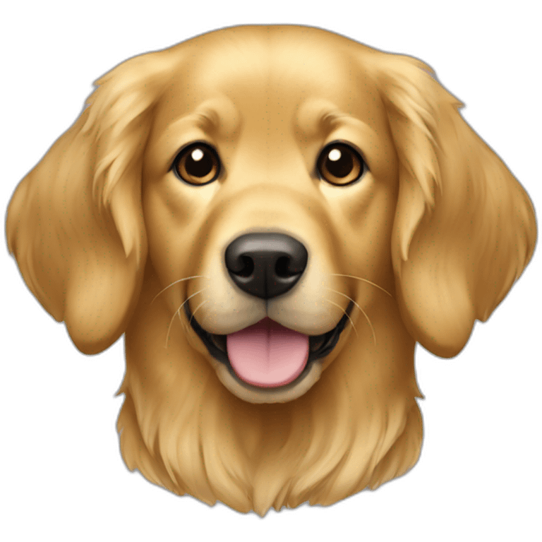 Golden-retriever, female emoji