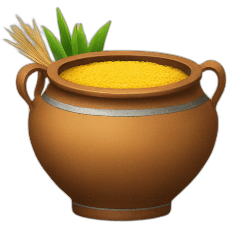 pongal pot emoji