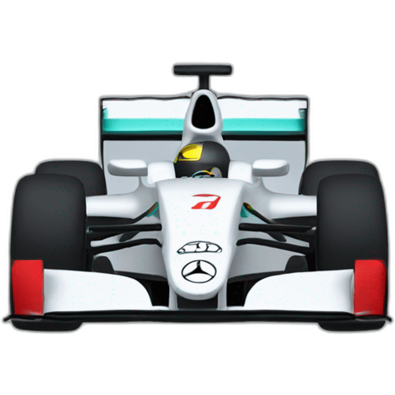 Mercedes Formula 1 emoji