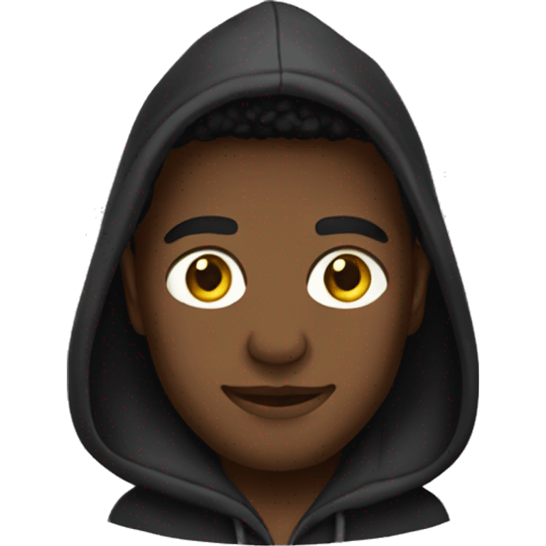 A black Ferrari hoodie emoji