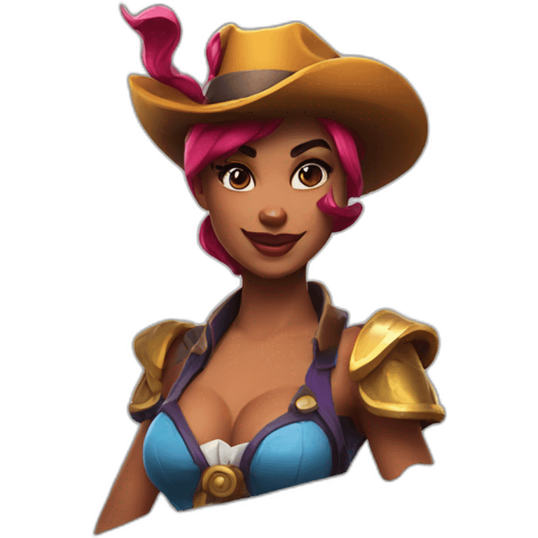 miss fortune fortnite emoji