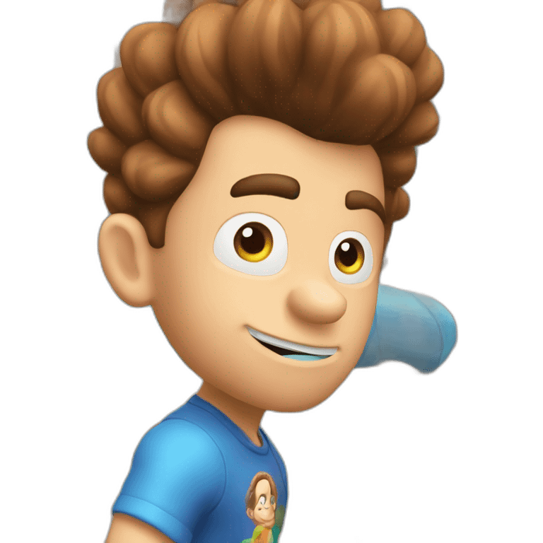 jimmy-neutron-with-huge-head-like-a-baloon emoji