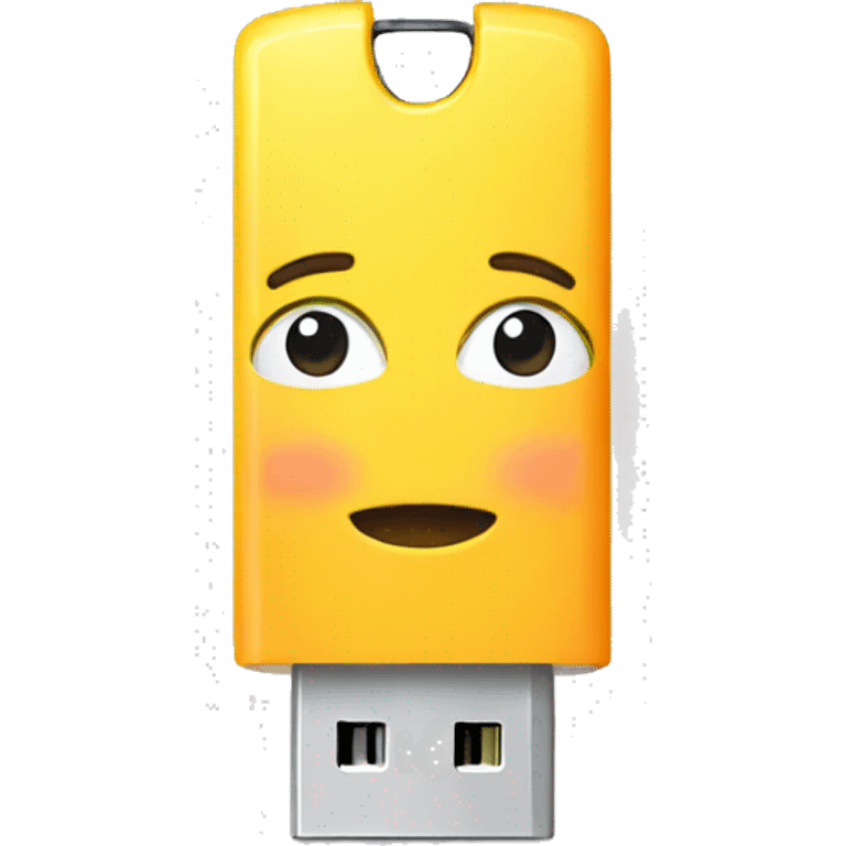 Usb flash  emoji