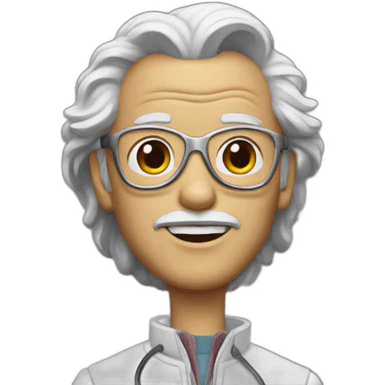 doc from back to the future emoji