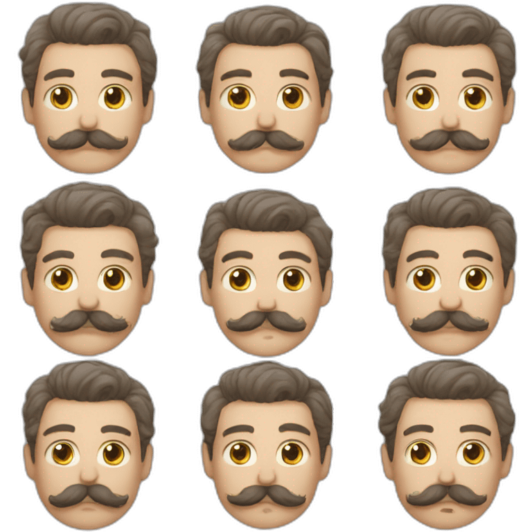 mustach guys austrian emoji