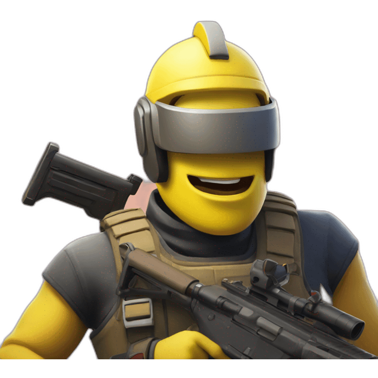 Macron sur Fortnite emoji