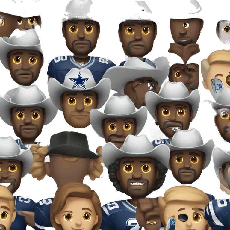 NFL cowboys emoji