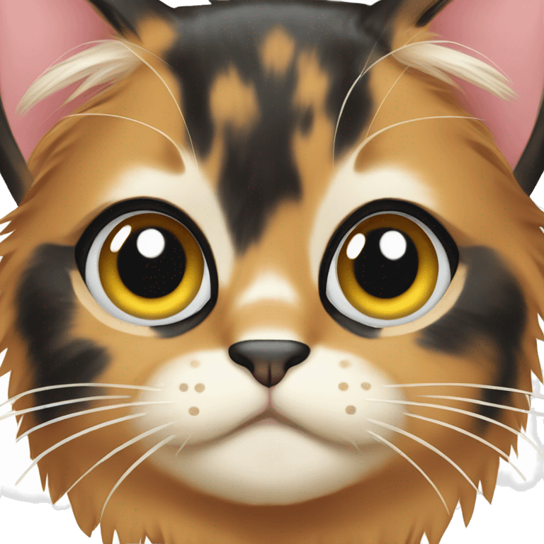 A.I. calico cat emoji