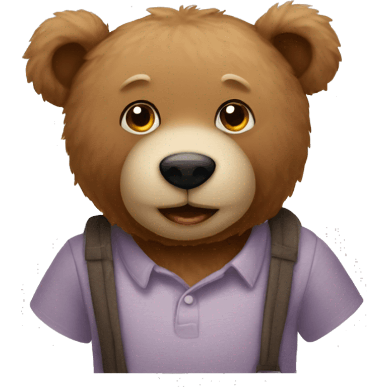 Teddy bear emoji