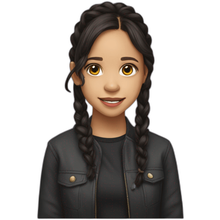 Jenna-ortega-wenesday emoji