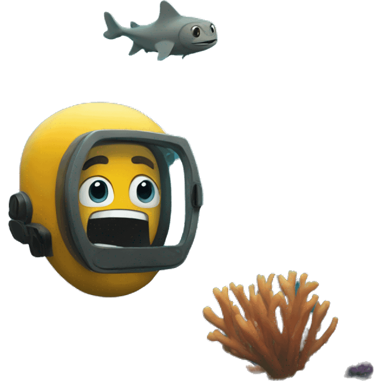 Underwater emoji